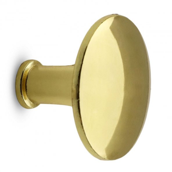 Düğme Çekmece Dolap Kapak Kulpu Kulbu Gold Metal Kulp