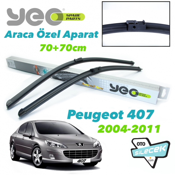 Peugeot 407 Silecek Takımı 2004-2011 ürün görseli 1
