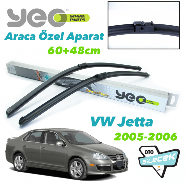 VW Jetta 2 Silecek Takımı 2005-2006 ürün görseli 1