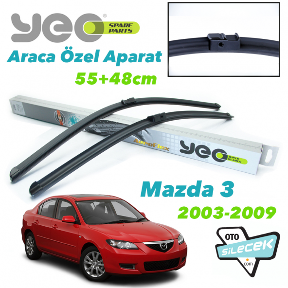 Mazda 3 Silecek Takımı YEO 2003-2009 ürün görseli 1