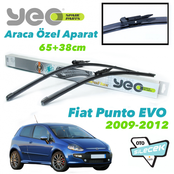 Fiat Punto Evo Silecek Takımı 2009-2012 ürün görseli 1