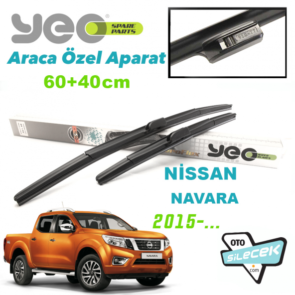 Nissan Navara Silecek Takımı YEO 2015-... ürün görseli 1