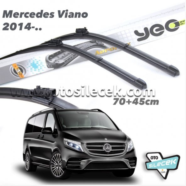 Mercedes V Serisi YEO Aeroflex Ön Silecek Takımı 2014-... ürün görseli 1