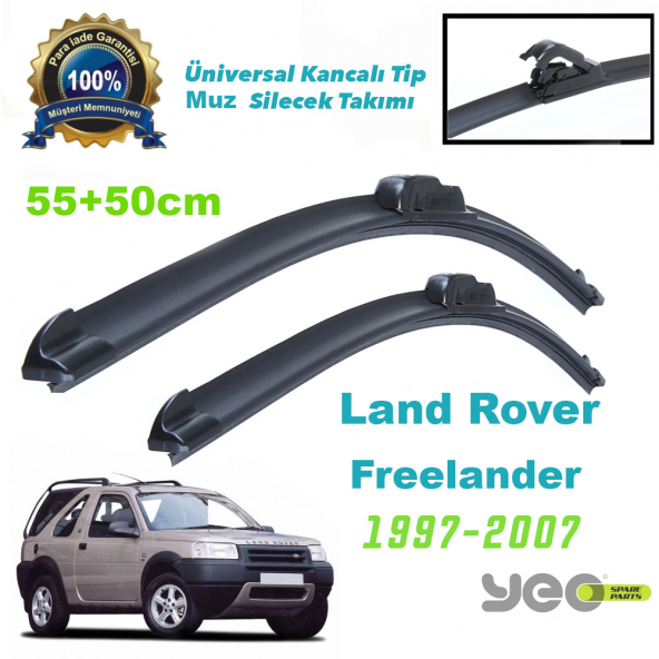 Land Rover Freelander 1 YEO Aeroflex Muz Silecek Takımı ürün görseli 1