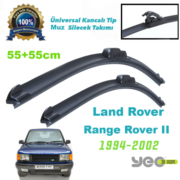 Land Rover Range Rover 2 YEO Aeroflex Muz Silecek Takımı ürün görseli 1