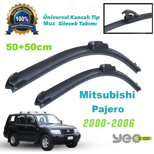Mitsubishi Pajero Yeo Aeroflex Muz Silecek Takımı ürün görseli 1
