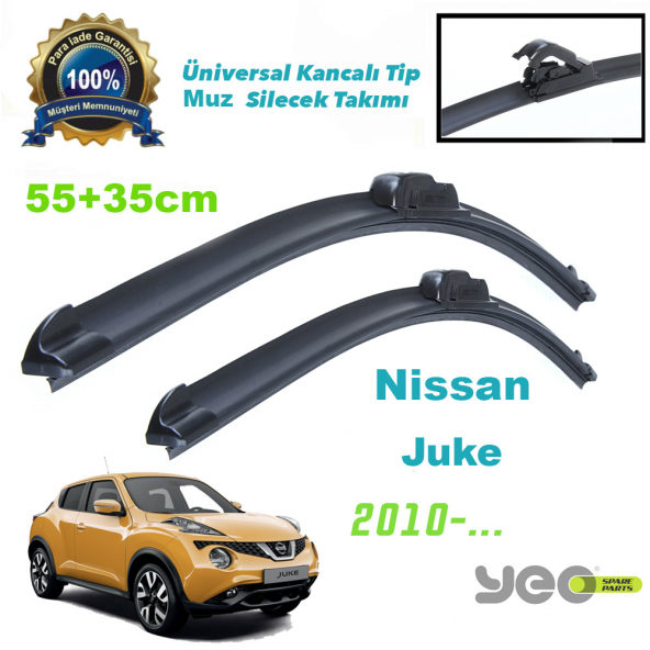 Nissan Juke Yeo Aeroflex Muz Silecek Takımı ürün görseli 1