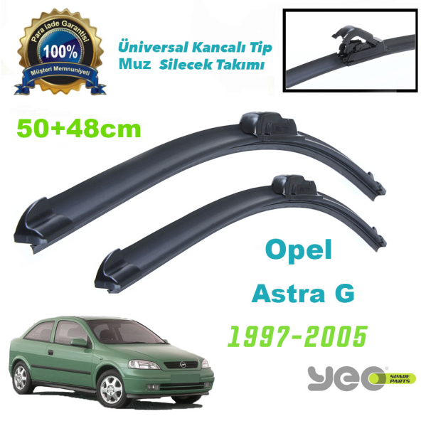 Opel Astra G Yeo Aeroflex Muz Silecek Takımı ürün görseli 1