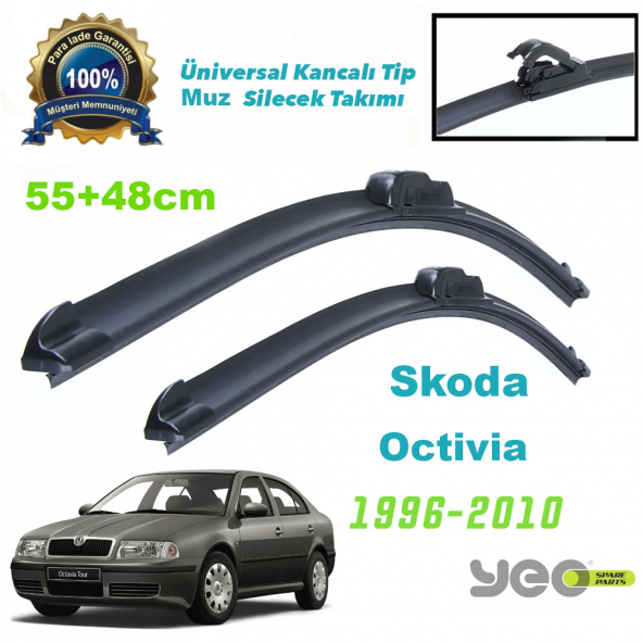Skoda Octavia Yeo Aeroflex Muz Silecek Takımı ürün görseli 1