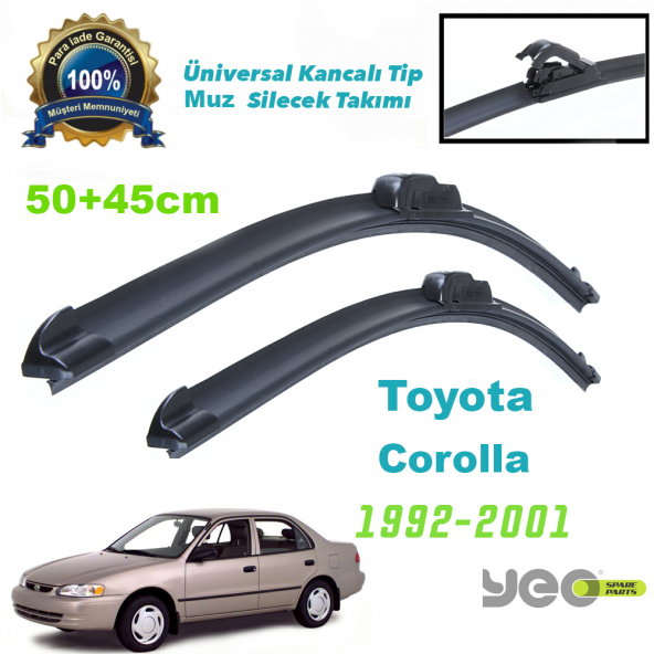 Toyota Corolla Yeo Aeroflex Muz Silecek Takımı ürün görseli 1