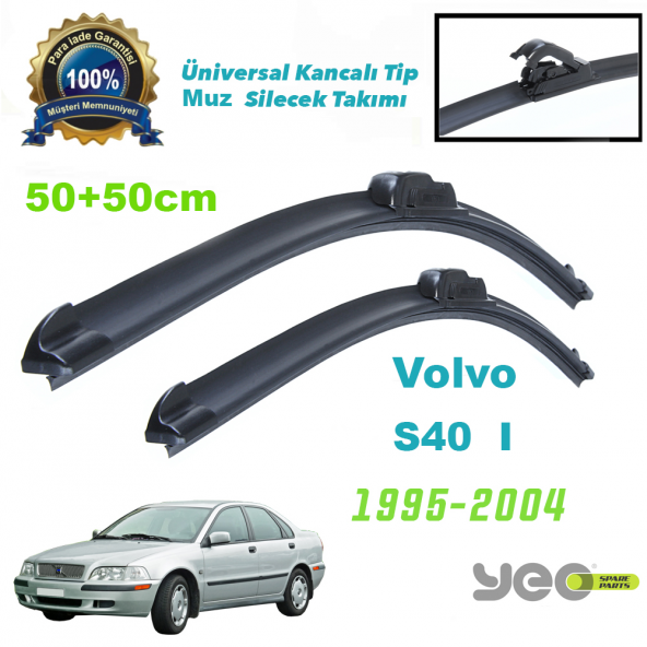Volvo S40 I Yeo Aeroflex Muz Silecek Takımı ürün görseli 1