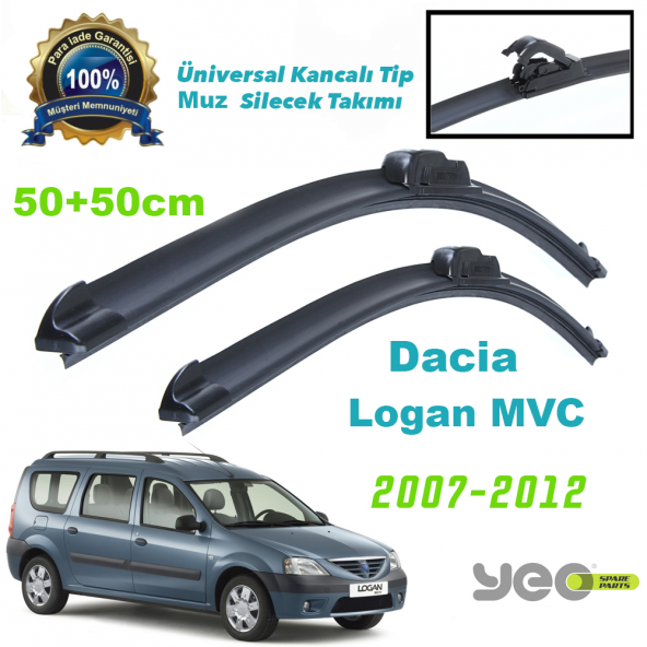 Dacia Logan MCV Yeo Aeroflex Muz Silecek Takımı ürün görseli 1