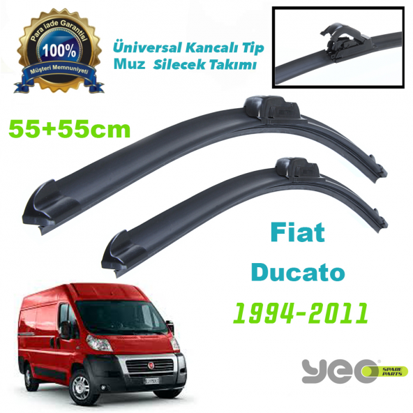 Fiat Ducato Yeo Aeroflex Muz Silecek Takımı 1994-2011 ürün görseli 1