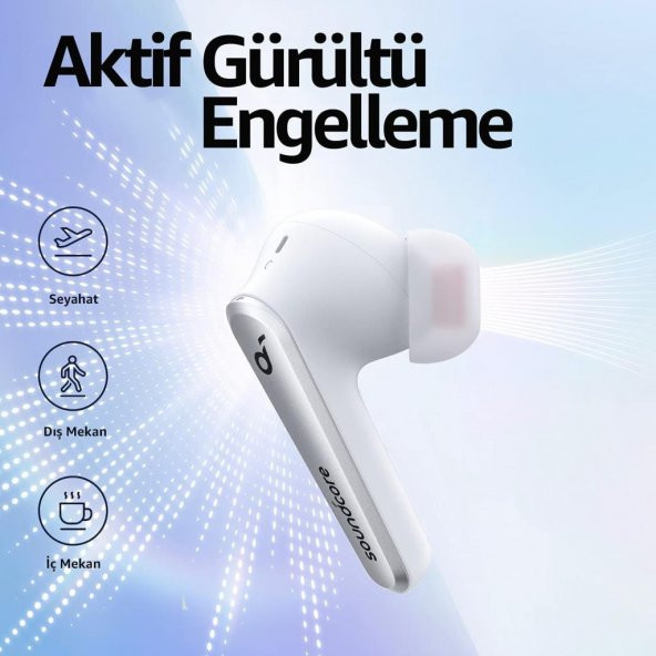Anker SoundCore Liberty Air 2 Pro TWS ANC BT Kulaklık Beyaz - 4
