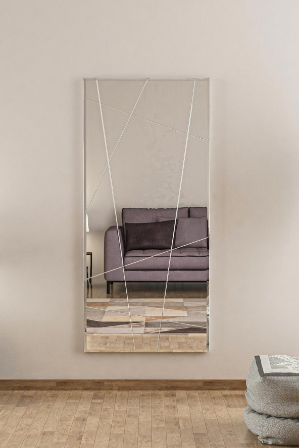 Tokyo 60x130CM Antre Hol Koridor Dresuar Konsol Duvar Salon Mutfak Banyo Wc Ofis Çocuk Yatak Aynası