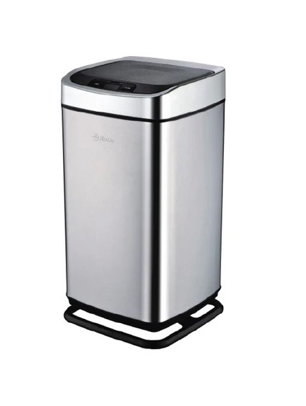 Omnipazar Xinda GSC9 Sensörlü Çöp Kovası 9 Litre Paslanmaz Çelik