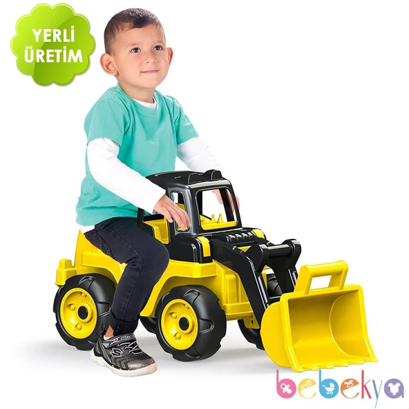Hareketli Kepçeli Üzerine Oturabilen Binici Dev Dozer