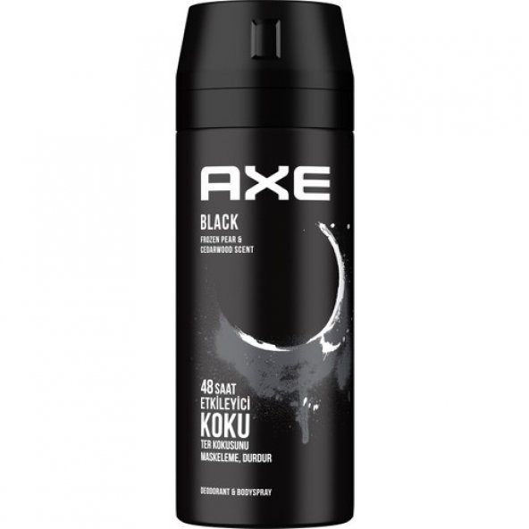 Axe Erkek Deodorant & Bodyspray Black 48 Saat Etkileyici Koku 150 Ml X3 - 2