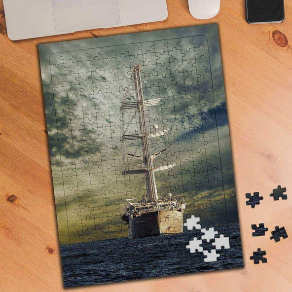 Yelkenli-Gemi 240 Parça Puzzle Yapboz-1237