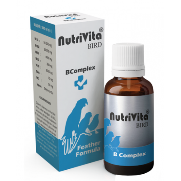 NutriVita Bird B Complex B Vitamini 30cc