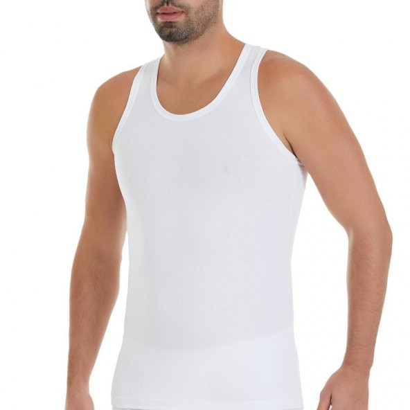 6 Adet Yıldız Erkek Formen Likralı Sporcu Atleti Beyaz 375 - Resim 2