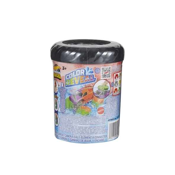 HJF39 Monster Trucks Color Reveal Renk Değiştiren Araçlar - 7