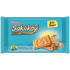 ÜLKER SAKLIKÖY SÜTLÜ KREMALI 3LÜ 264GR - 1