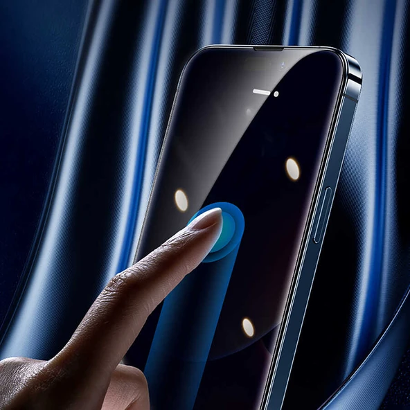 Vendas iPhone 14 Plus Uyumlu (14 Plus) Tam Uyumlu 0.3mm V-Pro Gizleyen Privacy Hayalet Ekran Koruyucu 2 Adet - 11