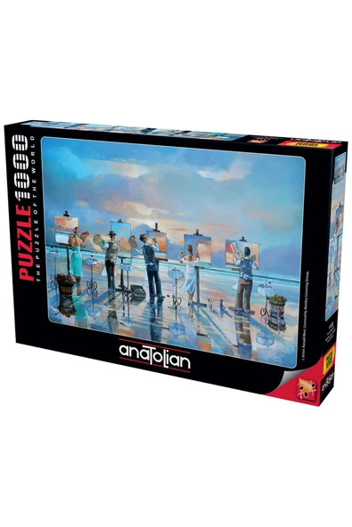 Anatolian 1000 Parçalık Puzzle - Fırça Darbeleri 1132
