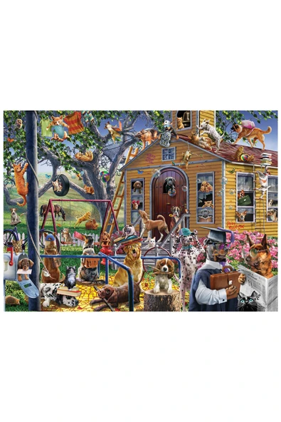 Anatolian 1000 Parçalık Puzzle - Teneffüs 1133 - Resim 2