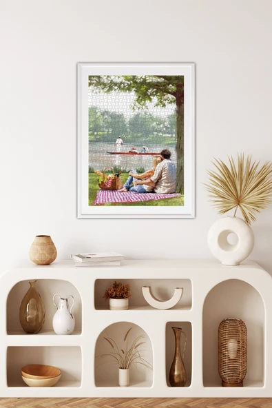 Anatolian 1000 Parçalık Puzzle - Romantik Piknik 1137 - Resim 3