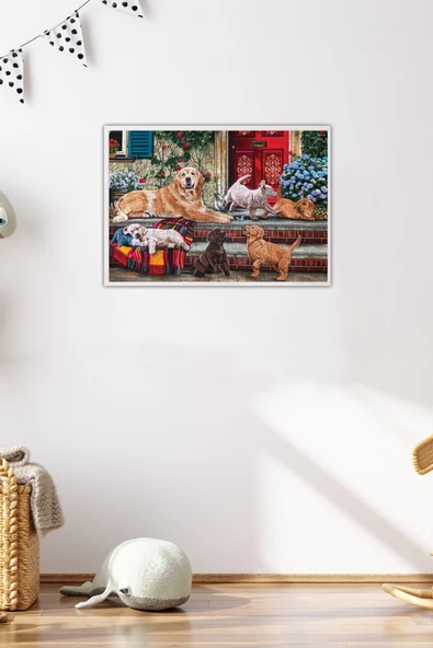 Anatolian 260 Parça XL Puzzle - Dost Köpekler  3340 - Resim 3