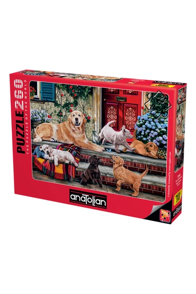 Anatolian 260 Parça XL Puzzle - Dost Köpekler  3340