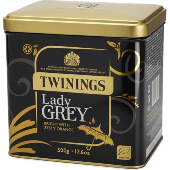 Twinings Lady Grey Tea Çay 500 GR İngiliz Çayı