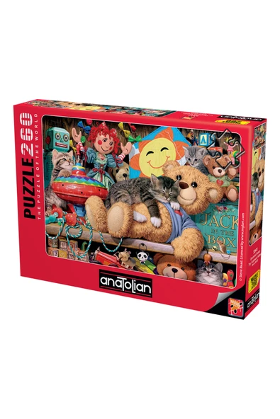 Anatolian 260 Parça XL Puzzle - Oyuncak Dolabı 3341