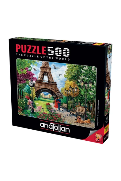 Anatolian 500 Parçalık Puzzle - Paris Baharı 3627