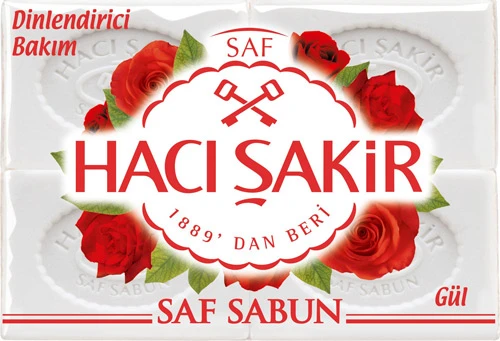 HACI ŞAKİR BANYO SABUN 600GR GÜL