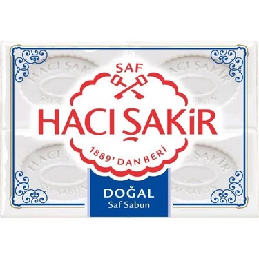 HACI ŞAKİR BANYO SABUN 600GR DOĞAL