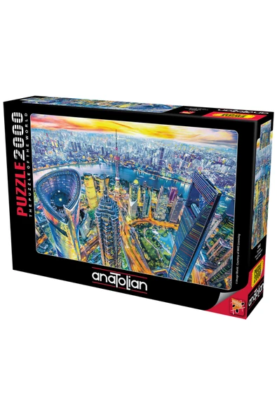 Anatolian 2000 Parçalık Puzzle - Şanghay 3962