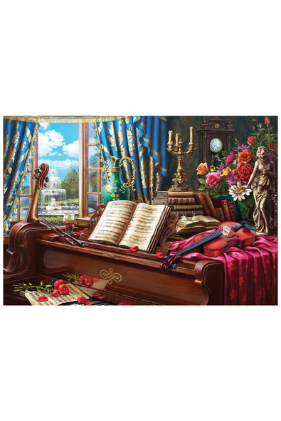 Anatolian 2000 Parçalık Puzzle - Müzik Topluluğu 3963 - Resim 2