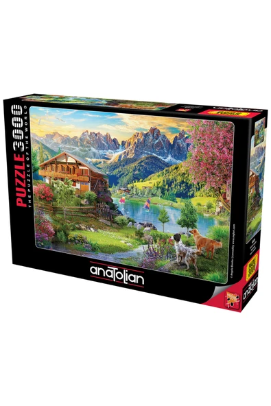Anatolian 3000 Parçalık Puzzle - Dolomit Dağları 4928