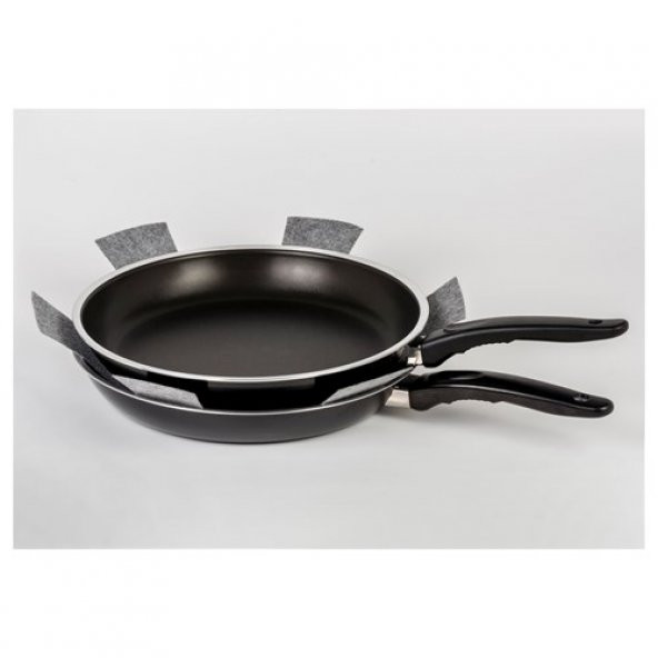 2Li Tava Koruyucu MeridyenDukkan Gri Çizilme Önleme 28 cm-32 cm - 3