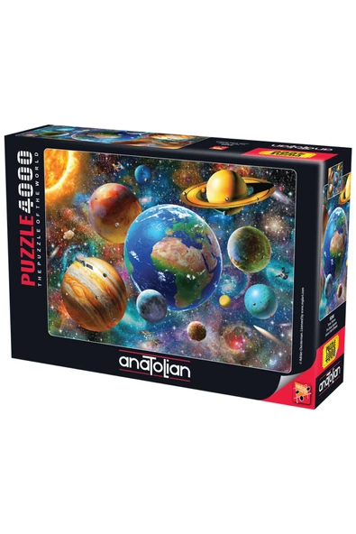 Anatolian 4000 Parçalık Puzzle - Solar Sistem 5200