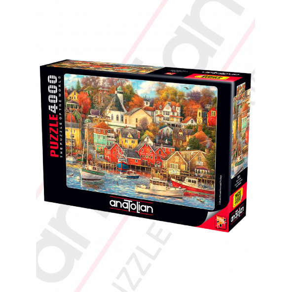 Anatolian 4000 Parça Puzzle / Keyif Limanı - Kod 5201