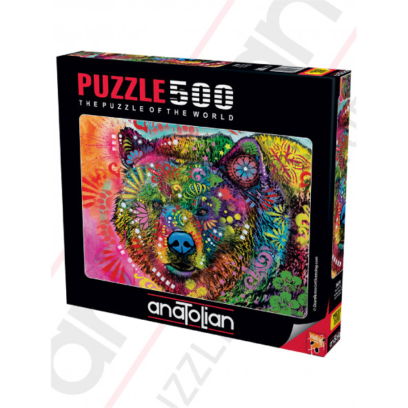 Anatolian 500 Parça Puzzle / Sevimli Ayı - Kod 3629