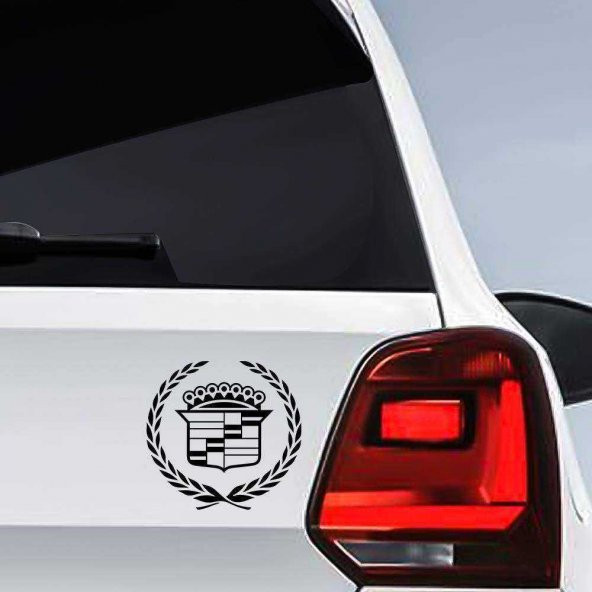 Cadillac Kadillak Sticker, Araba, Oto, Etiket, Tuning, Aksesuar, Modifiye, Arma,