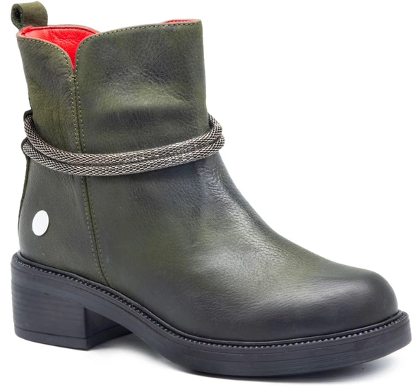 Mammamia D23kb 4435 Haki Bayan Ayakkabı Çizme-Bot Bot ürün görseli