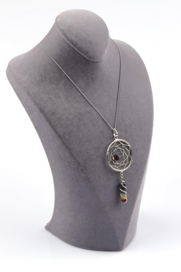 Çakra Doğal Taş Kolye - Resim 2