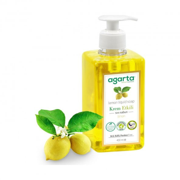 Agarta Limon Özlü Sıvı Sabun 400 ml