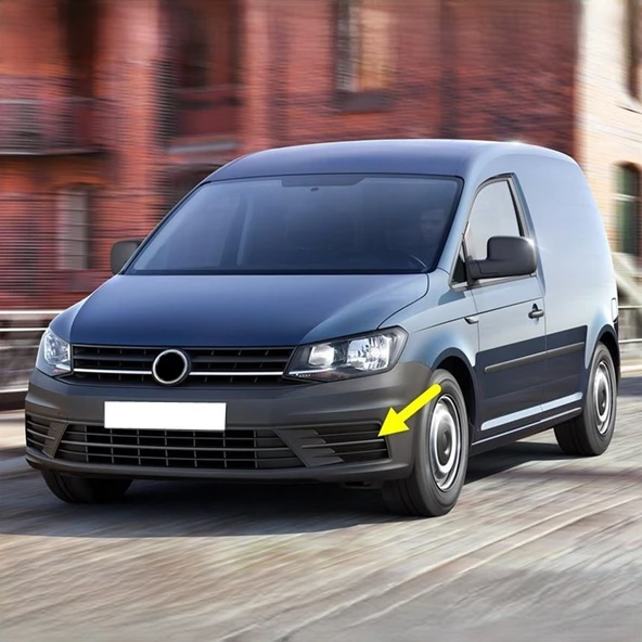 VW Caddy 2016-2020 Sol Sis Farı Kapağı Sissiz Trendline 2K5853665E